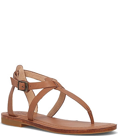 Frye Taylor Leather Thong Sandals