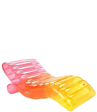Funboy Clear Blue Chaise Lounger