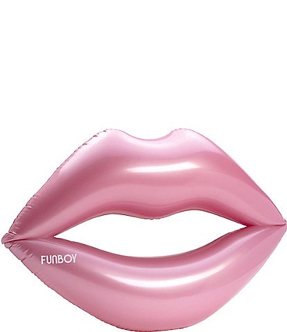 Funboy Pink Metallic Lip Pool Float
