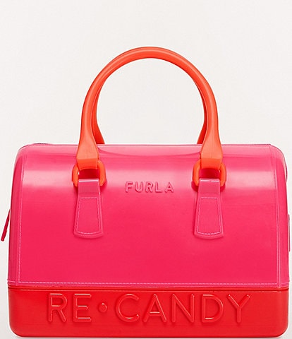 Furla Colorblock Candy Satchel Bag
