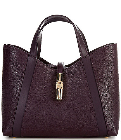 Furla Goccia Small Textured Satchel Handle Bag