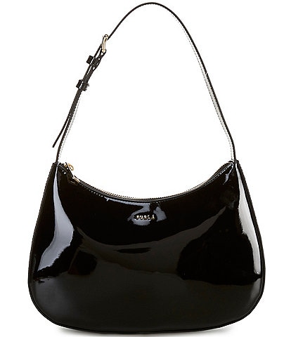 Furla Margot Patent Leather Shoulder Bag