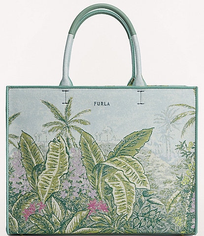 Furla Opportunity Tropical Nature Large Tote Bag