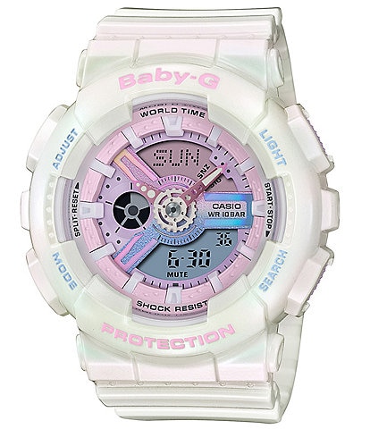 G-Shock Baby-G Ana Digi White Shock Resistant Watch