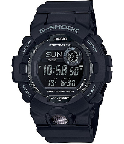 G-Shock Digital Black Shock Resistant Resin Strap Watch