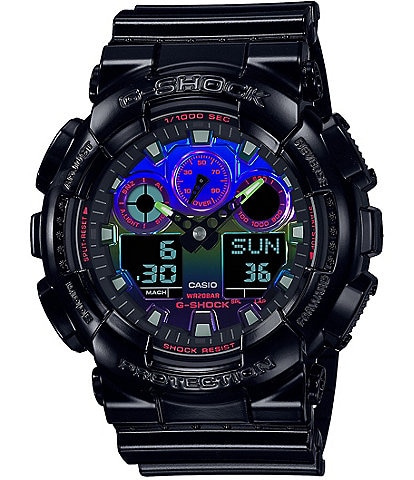 G-Shock Men's Ana-Digi Black Resin Strap Chronograph Watch