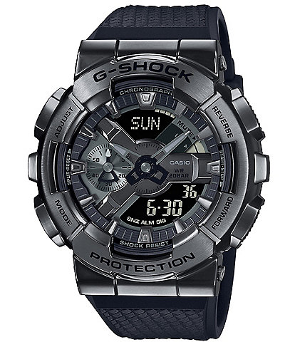 G-Shock Men's Ana-Digi Dark Grey Resin Strap Digital Analog Watch