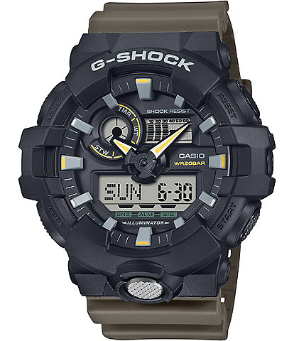 G-Shock Men's Ana-Digi Green Resin Strap Watch