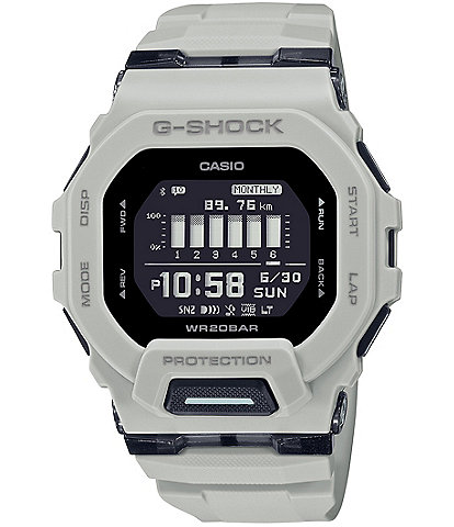 G-Shock Men's Ana-Digi Shock Resistant Square Resin Strap Watch