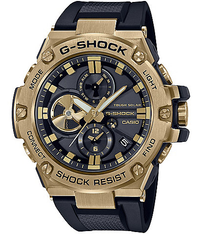 G-Shock Men's Ana/Digi G-Steel Black Resin Watch