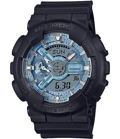 G-Shock Men's Analog-Digital Black Resin Strap Watch