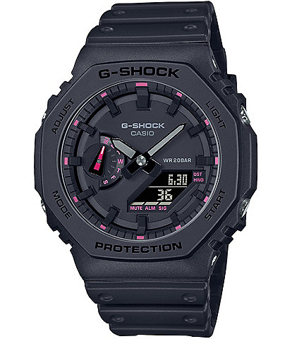G-Shock Men's Digital Analog Black Resin Strap Watch