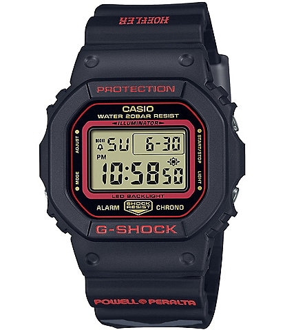 G-Shock Men's Digital 48mm Black Resin Strap Watch