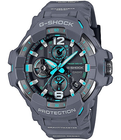 G-Shock Men's Gravitymaster Ana-Digi Grey Resin Strap Watch