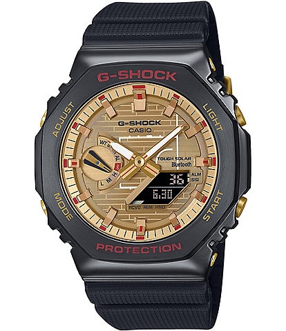 G-Shock Men's Hachimuira Ana-Digi Black Resin Strap Watch