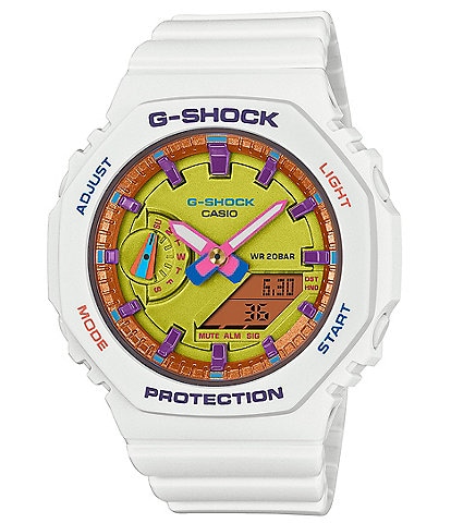 G-Shock Unisex Ana-Digi White Resin Strap Watch