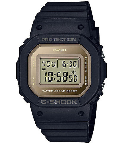 G-Shock Unisex Digital Black Resin Strap Watch