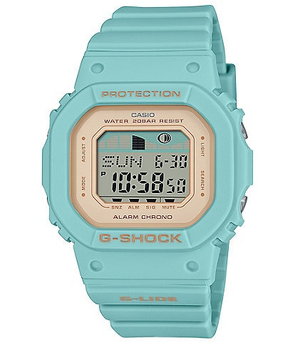 G-Shock Unisex Tidegraph Digital Aqua Resin Strap Watch