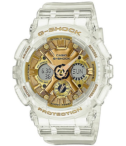 G-Shock Women's Ana-Digital Clear Resin Strap Watch