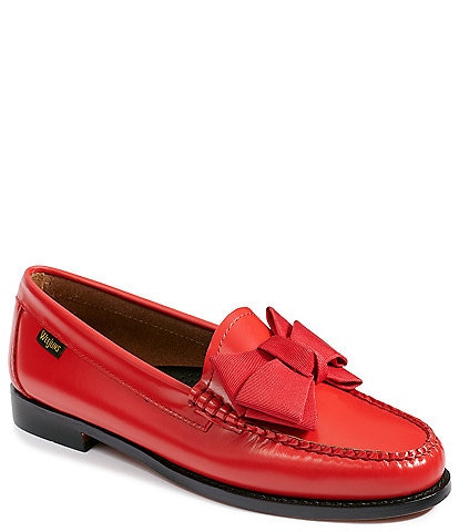 G.H. Bass Women's Lillian Bow Weejun Leather Loafers