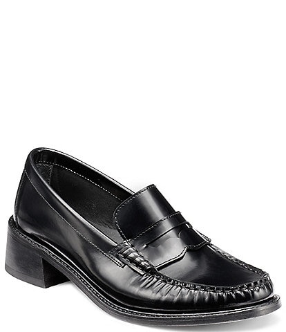 G.H. Bass Whitney Leather Loafer Pumps