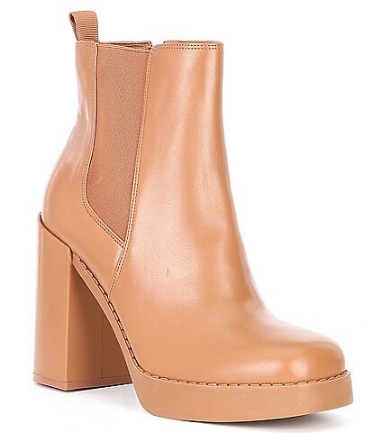 GB Ah-Mazed Leather Platform Booties