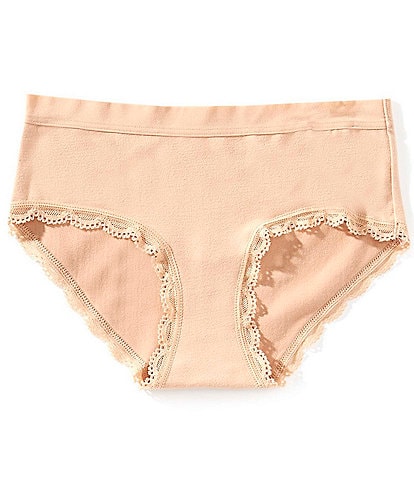 GB Big Girls 6-16 Lace Micro Brush Girlshort Panties