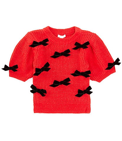 GB Big Girls 7-16 Bow Detail Sweater