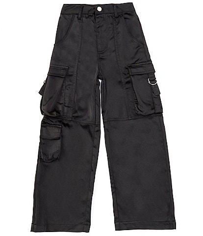 GB Big Girls 7-16 Full Length Satin Cargo Pant