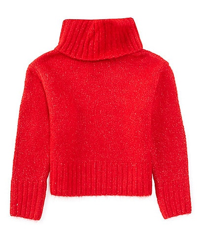 GB Big Girls 7-16 Long Sleeve Oversized Turtleneck Sweater