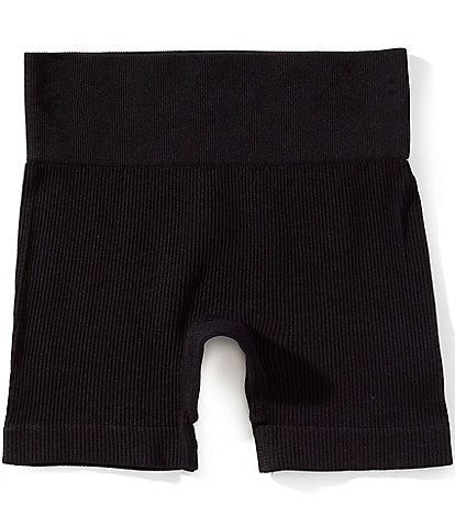 GB Big Girls 7-16 Seamless Wide Band Ribbed Bike Shorts