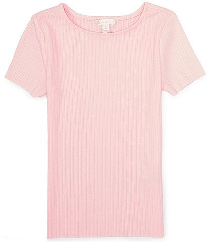 GB Big Girls 7-16 Short-Sleeve Basic Knit T-Shirt