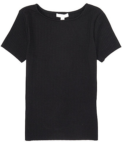 GB Big Girls 7-16 Short-Sleeve Basic Knit T-Shirt
