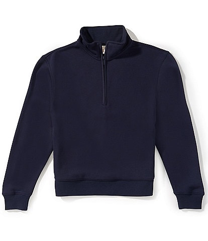  Big Girls Essential Quarter Zip Long Sleeve Pullover