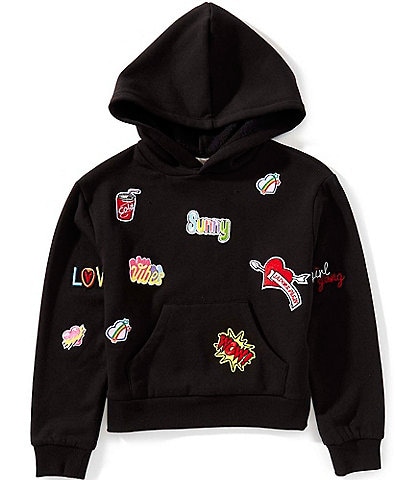 GB Big Girls Patch Pullover Hoodie