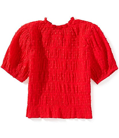 GB Big Girls Sydney Scrunch Short Sleeve Top