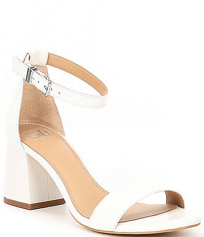 GB Block Party Leather Ankle Strap Sandals