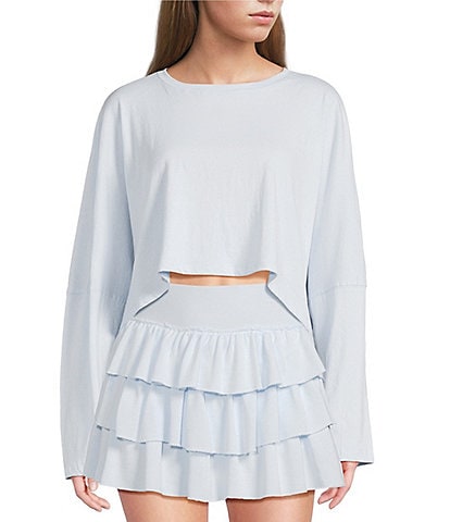 GB Cropped Coordinating Batwing T-Shirt