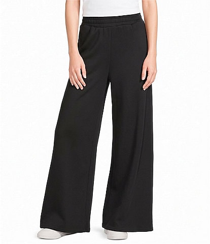 GB Drawstring Wide Leg Sweatpants