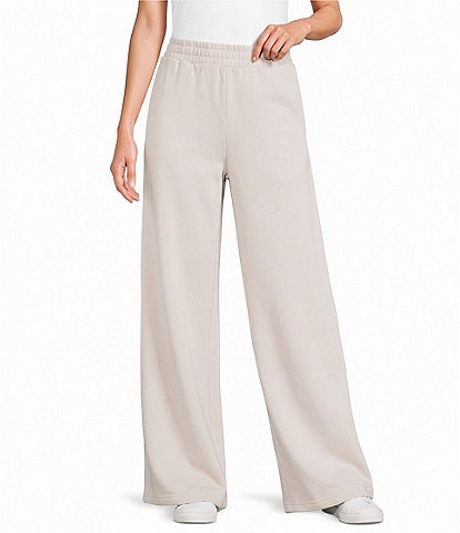 GB Drawstring Wide Leg Sweatpants
