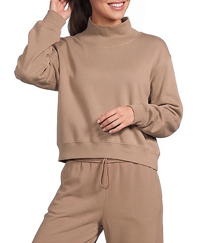 GB Essentials Mock Neck Coordinating Sweatshirt