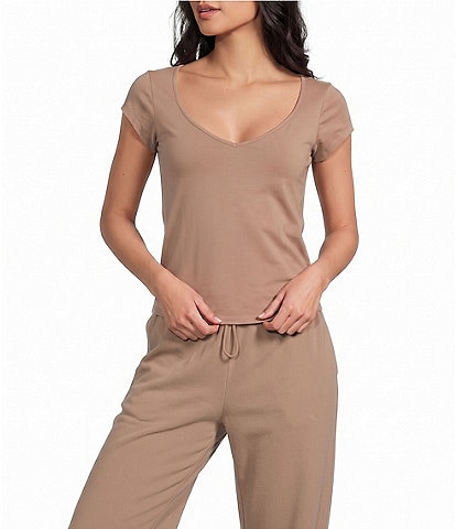 GB Essentials Scoop Neck Coordinating Tee