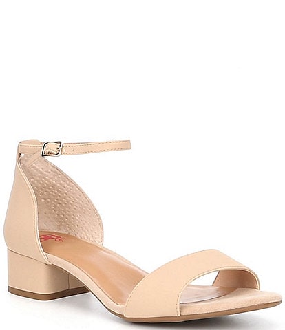 Girls nude dress store shoes