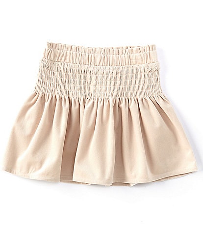 GB Girls Little Girls 2-6X Smocked High-Waisted Mini Skirt