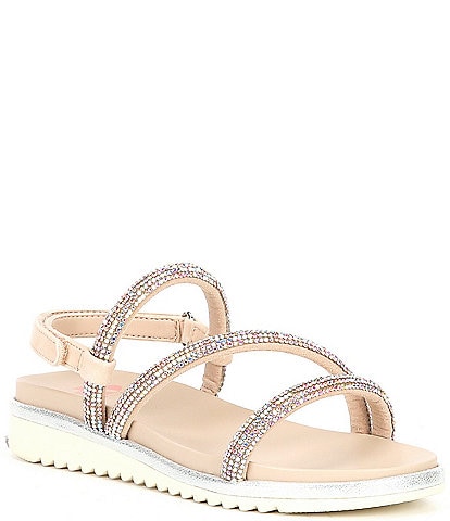 GB Girls' Remi Bling Band Suede Sandals (Youth)