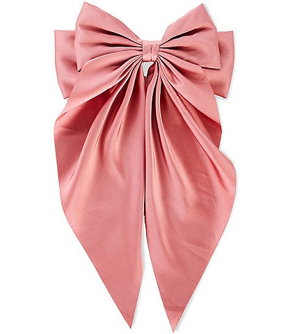 GB Girls Satin Long Tail Bow