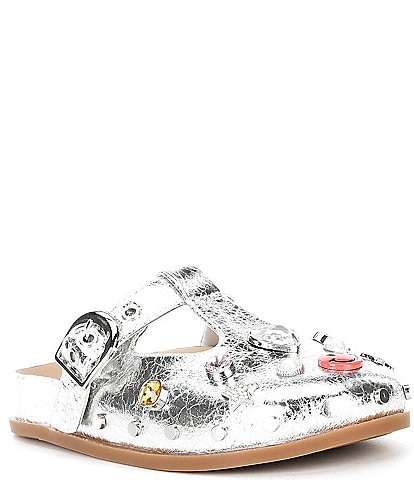 GB Girls' Stevie Metallic Clogs (Toddler)