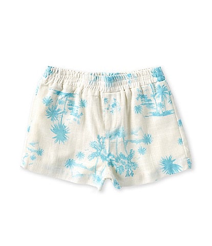 GB Girls x DANNIJO Little Girls 2T-6X Palm Print Shorts