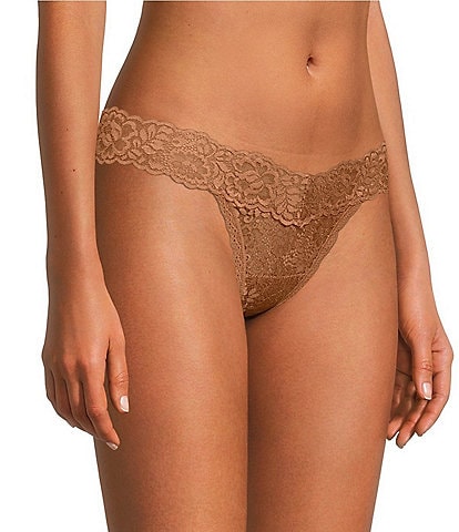 GB Juniors Seamed Lace Thong