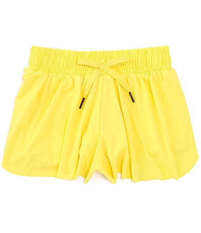 GB Little Girls 2T-6X Active Mid-Rise Flippy Shorts